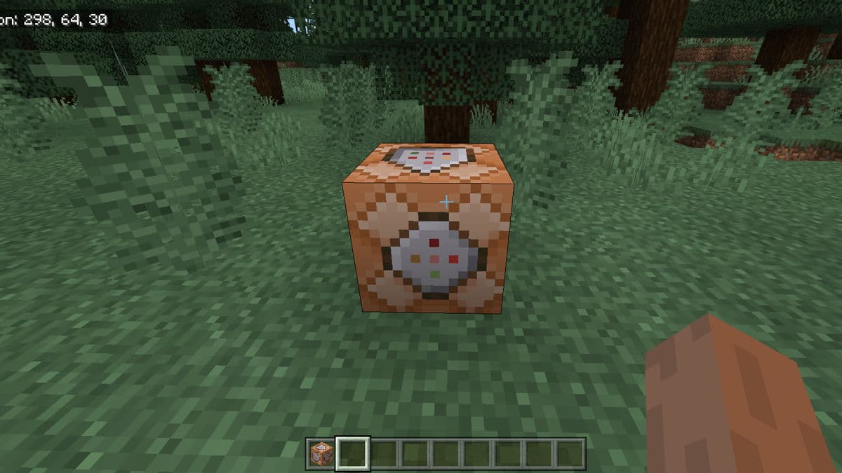 Give command block bedrock