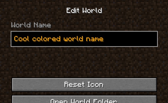 Minecraft Color Codes for Commands