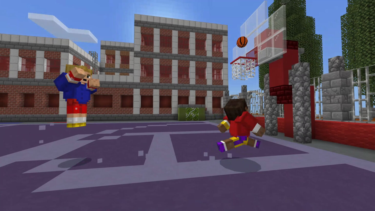 Minecraft Basketball Map - No mods - Cimap