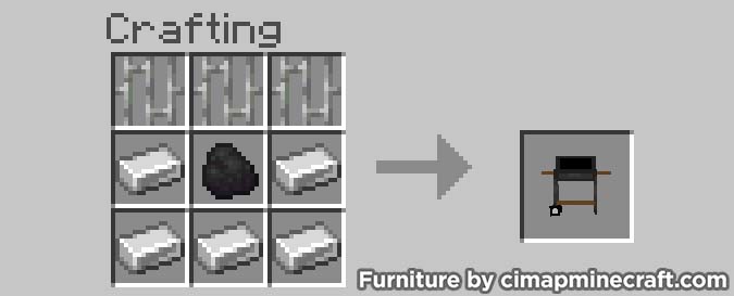 barbecue minecraft furniture crafting