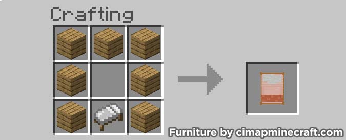 canopybed minecraft furniture crafting