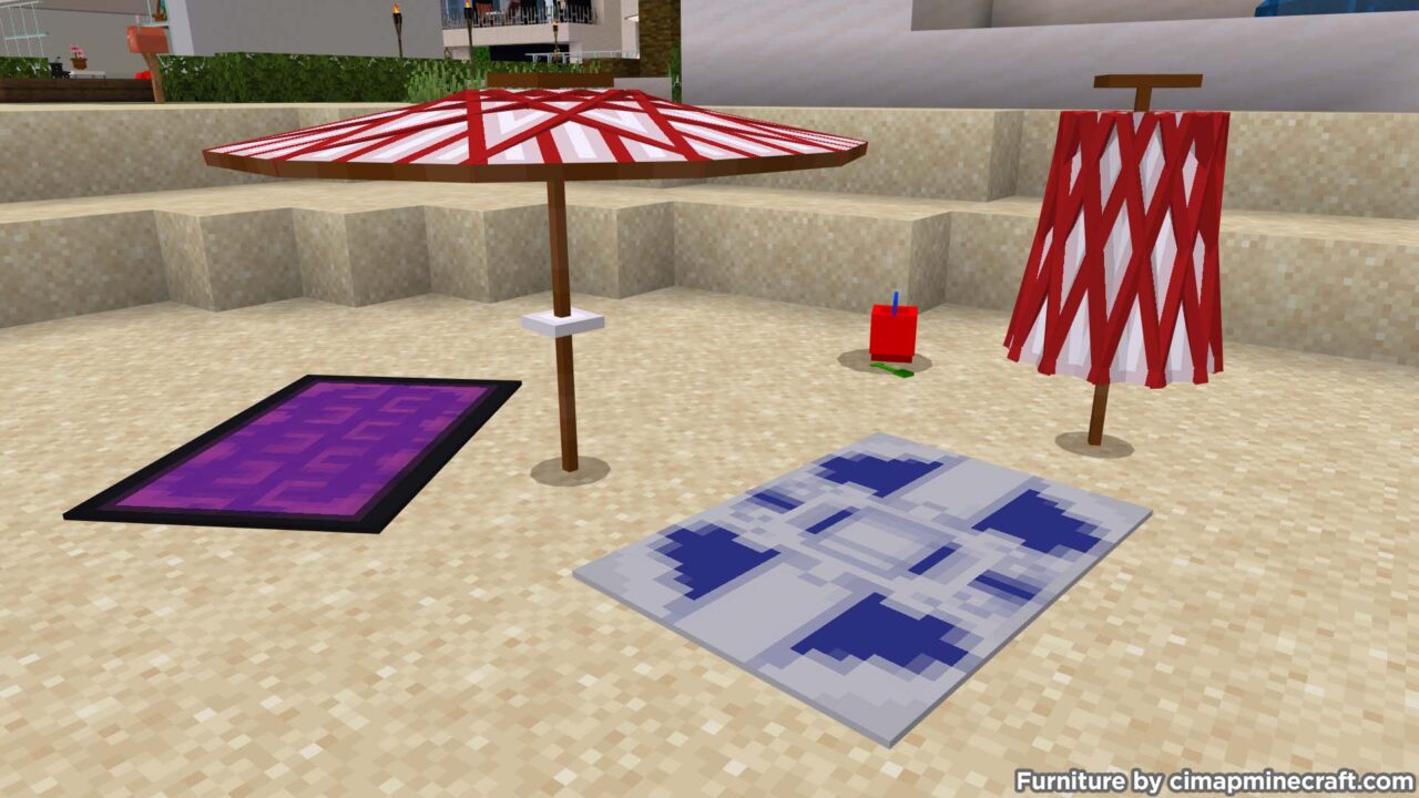 Beach Towels Minecraft Furniture