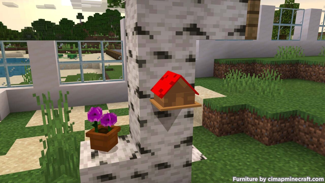 Bird House Minecraft Furniture