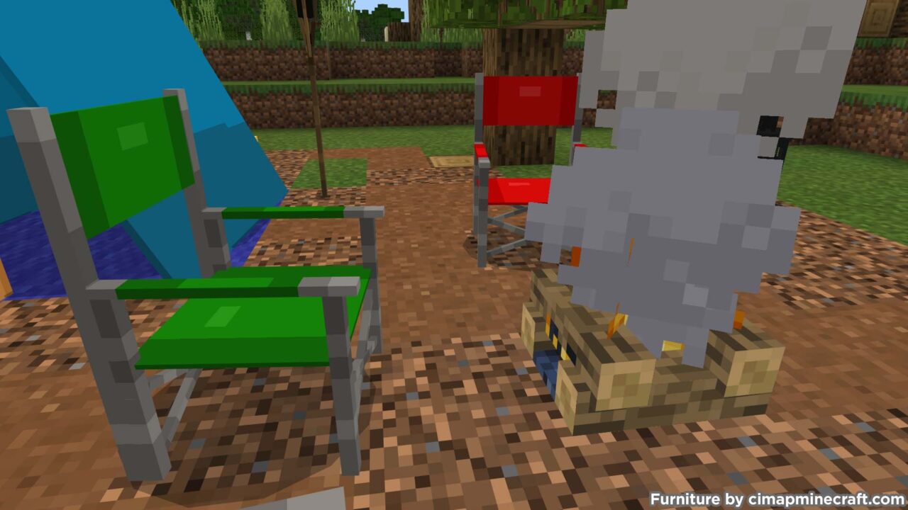 Camping Chair Minecraft Furniture
