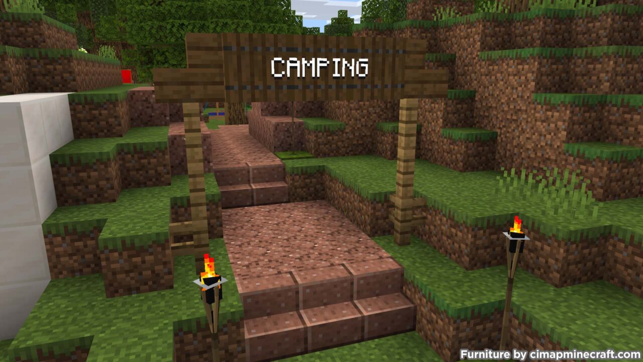 Camping Minecraft