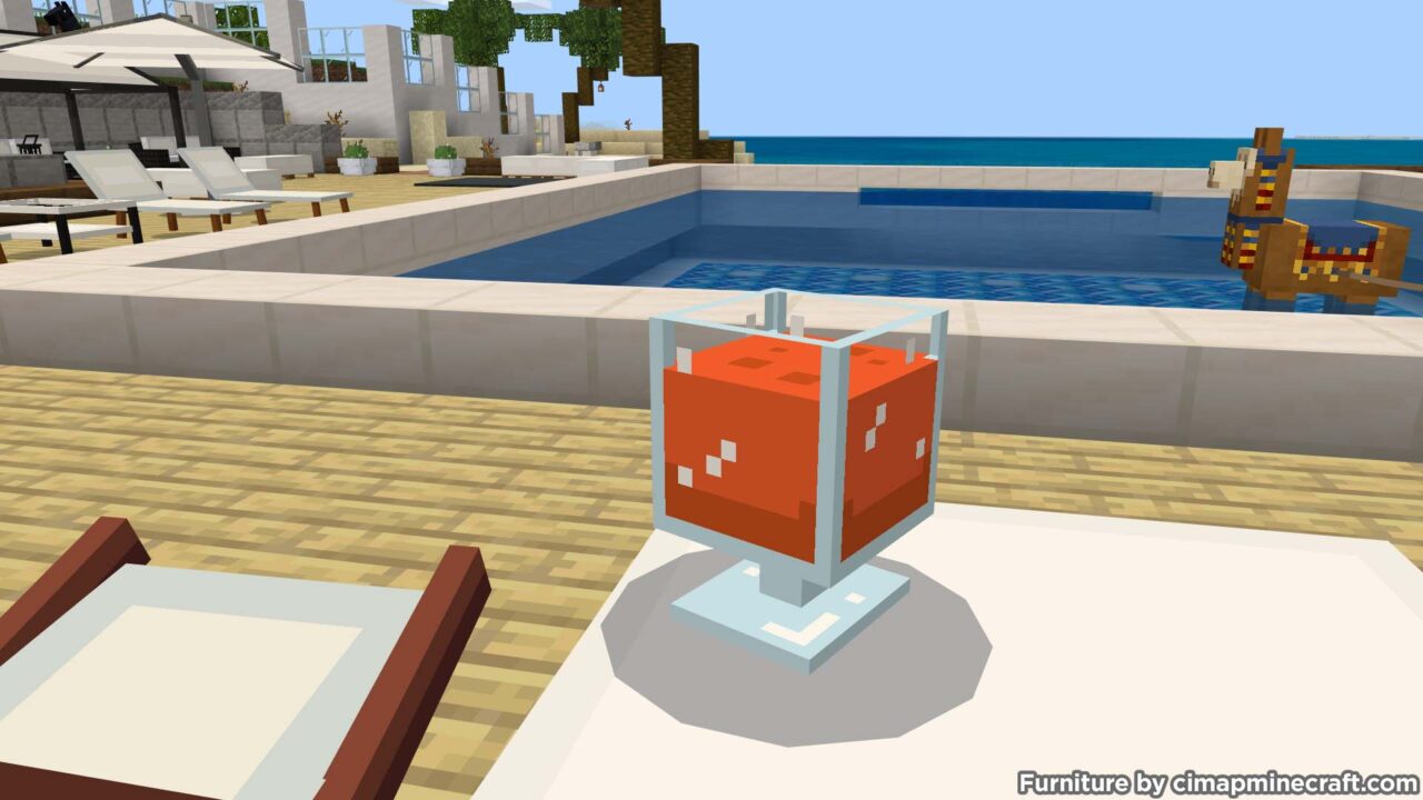 Juice Glass Minecraft Furniture