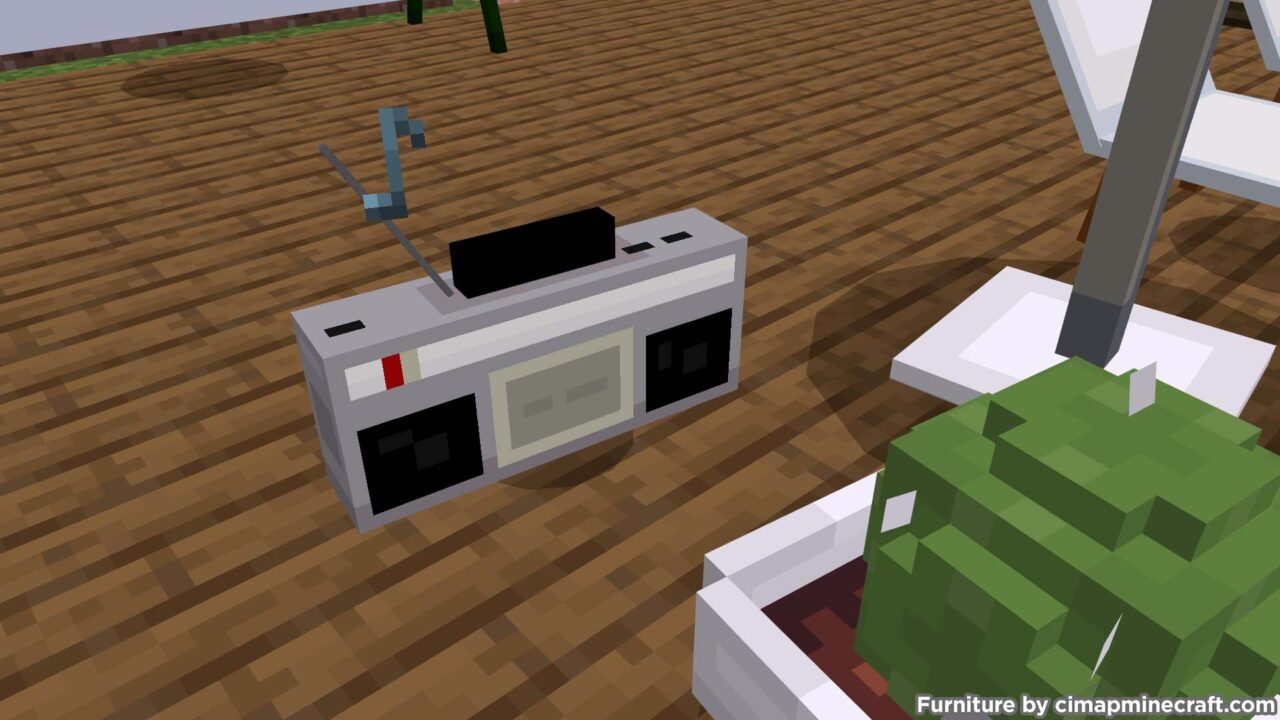 Radio Minecraft Furniture